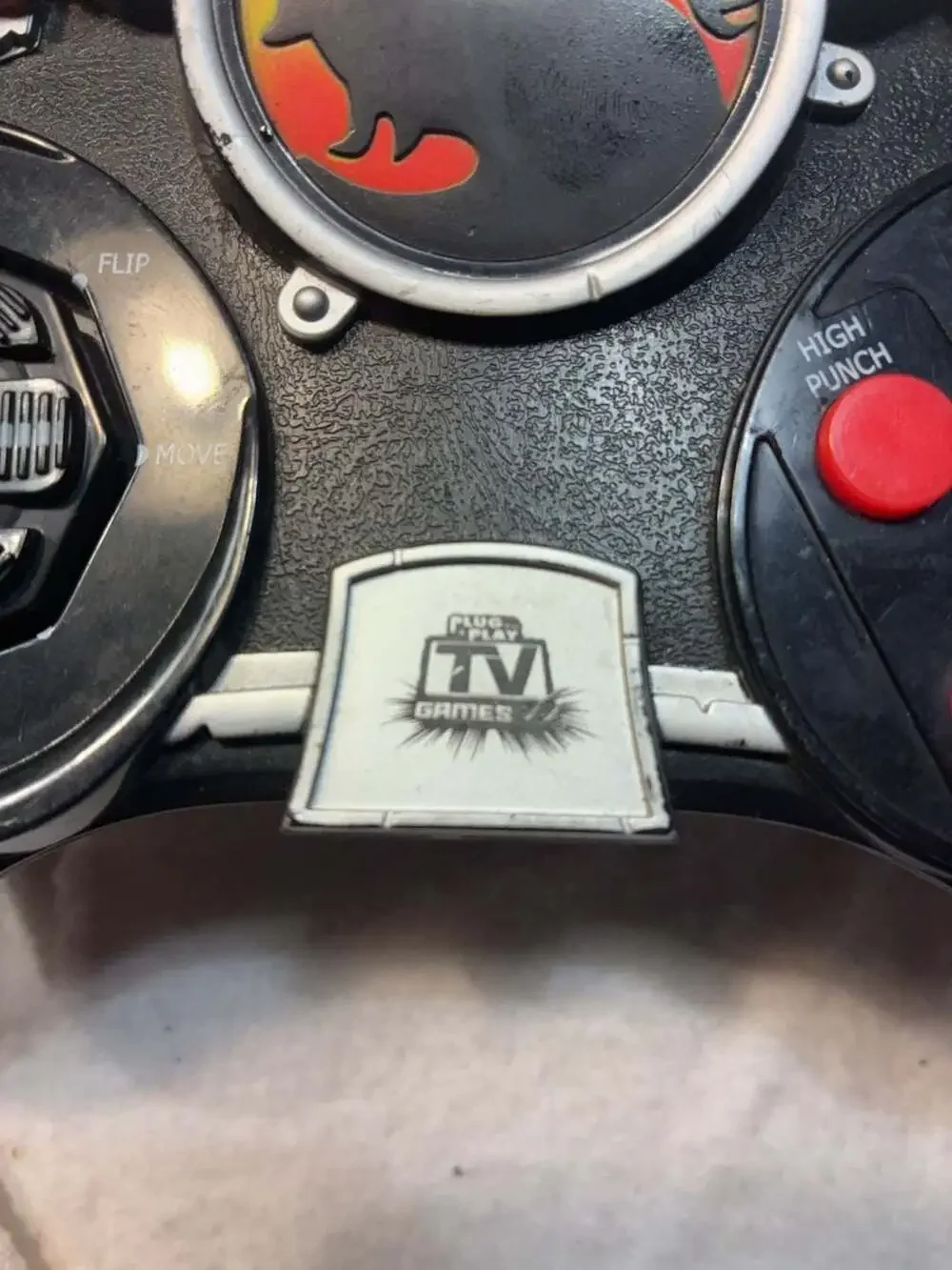 NOT TESTED Jakks Pacific Mortal Kombat Plug & Play TV Games Controller